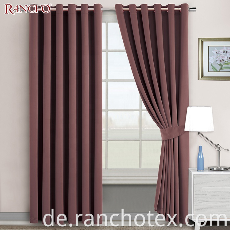 Pure Polyester Window Curtains